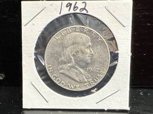 1962 D Franklin Half Dollar