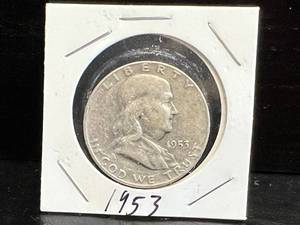 1953 Franklin Half Dollar