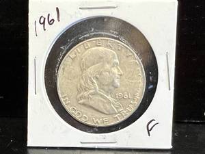 1961 D Franklin Half Dollar