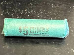 Full Roll (50) 1946 Roosevelt Dimes