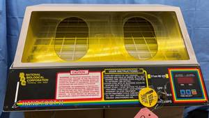 lot 45 image: MSRP $2000 UVB Lamp Phototherapy Psoriasis Vitiligo Eczema Dermatitis National Biological Corp #UVB-148 HandFoot II Phototherapy System EXCELLENT WORKING CONDITION WITH KEY