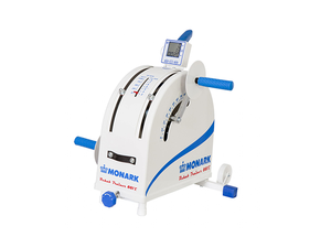 lot 43 image: MSRP $3500 Monark Rehab Trainer 881E Upper &amp Lower Body Ergometer Bike&nbspSelf-powered Cardiovascular Exercise Based Physical Therapy Equipment Low Impact Fitness Cycle - Like New Working Condition Table Not Included