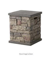 lot 29 image: Lightweight Concrete Fire Pit Tank house  in Mixed Brown