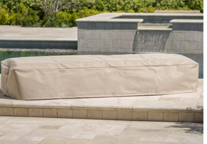 lot 44 image: Shield Large Beige Lounge Set Cover (Set of 2)  Model # 42633 Store SKU # 1005904818