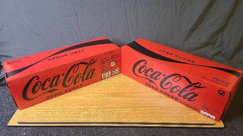 2 - 12 Pack of CocaCola Zero Sugar
