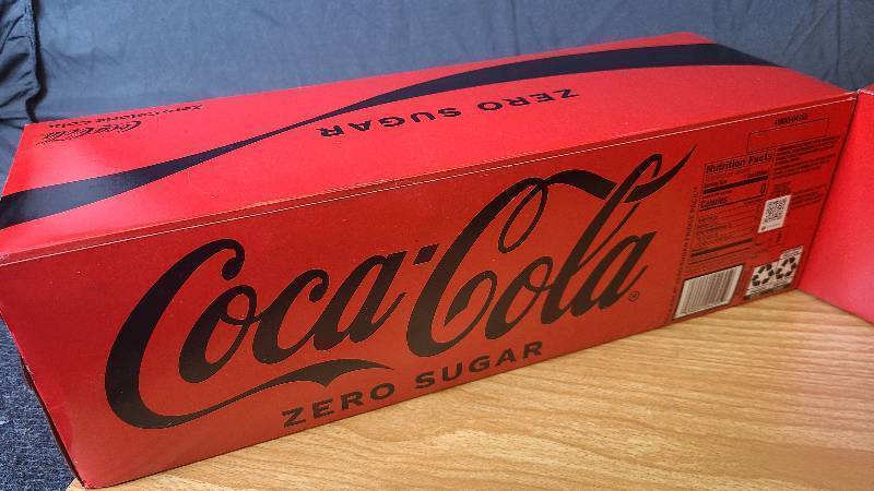 2 - 12 Pack of CocaCola Zero Sugar