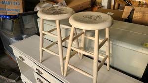 Pair of cute kitchen stools