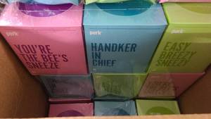Case of Soft Landings Colorful Tissues boxes