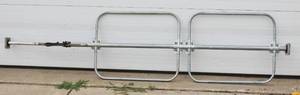 Steel Ratchet Load Bar With Hoops & Rubber Ends Measures 87 To 119 Long