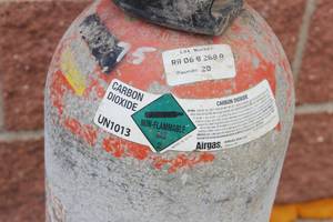 Carbon Dioxide 20 Lbs Steel Cylinder