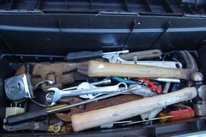 Husky Tool Box Full Of Tools, Approx. 24 Long Box