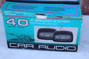 40 Watts 4 Inch Car Speaker System