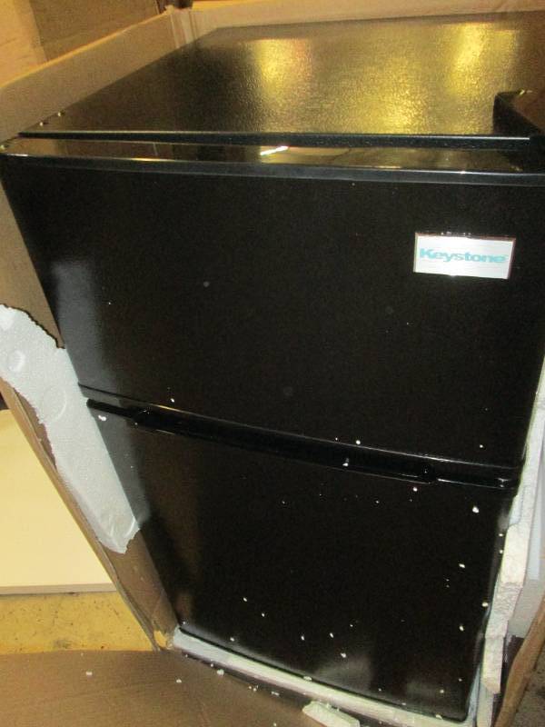 Keystone 3.1 Cu. Ft. 2-Door Compact RefrigeratorFreezer