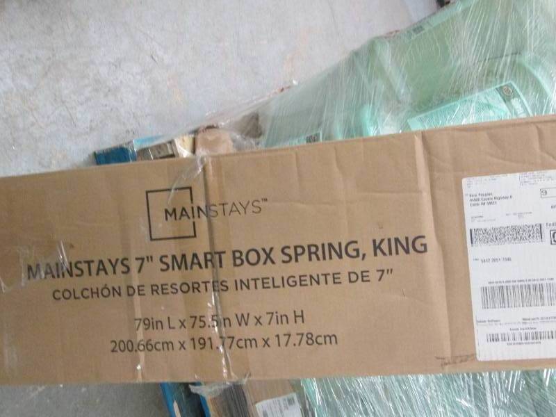 mainstays 7 inch smart box spring k...
