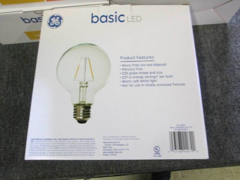 6 packages of 4 basic LED light bul...