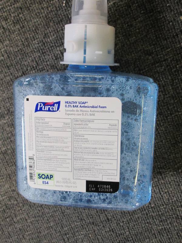 case of 2 bottles of purell healthy...