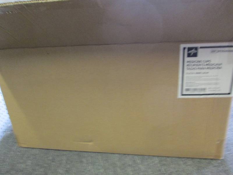 case of 5000 medicine cups ...