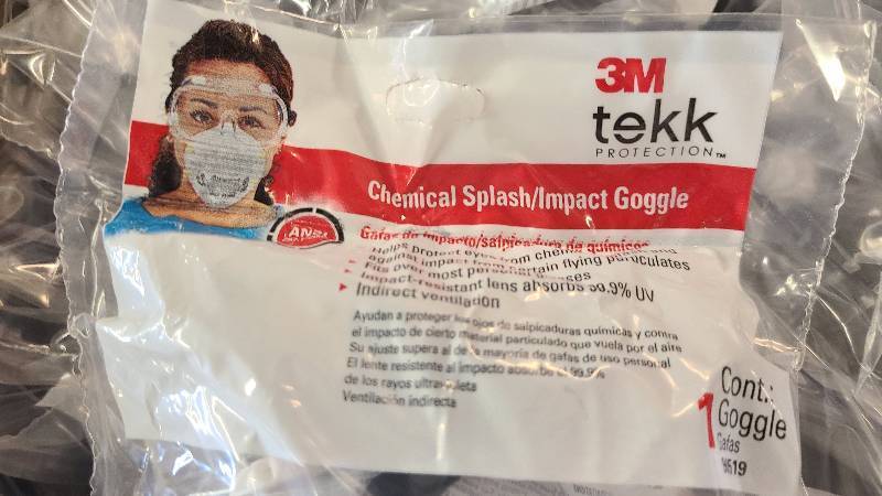 120 brand new 3m Tekk Safety glasses