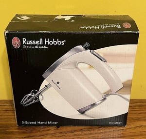lot 20 image: Russell Hobbs 5-Speed Mixer in Good Condition