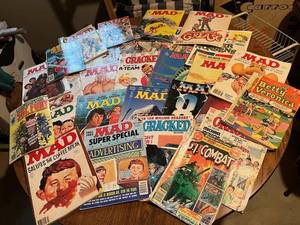 lot 45 image: Vintage MAD, Cracked, and Comic Books Collection