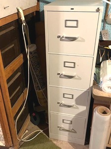 lot 65 image: HON Filing Cabinet in Good Working Condition