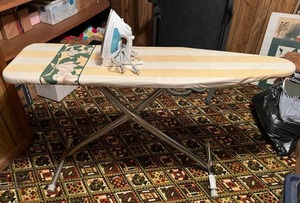 lot 68 image: Iron and Ironing Board