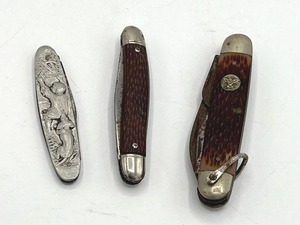 lot 89 image: Vintage Pocket Knives including Ulster USA BSA Boy Scouts Folding Survival Knife