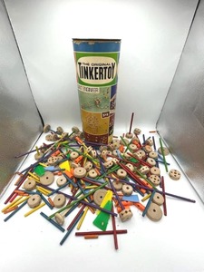 lot 91 image: The Original Tinker Toy Giant Engineer Toy Set