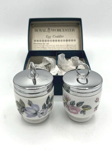 lot 106 image: Royal Worcester Egg Coddler Set