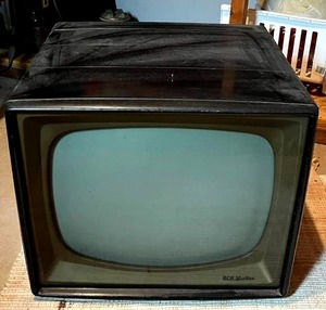 lot 144 image: Vintage RCA Victor Model 17-S-6022K Black and White TV (21)