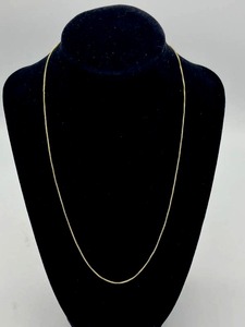 lot 166 image: Very Nice 925 (Italy) Stamped Gold Necklace