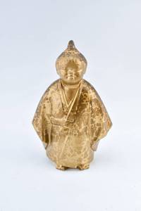 lot 91 image: Metal Buddhist Boy Monk Statuette