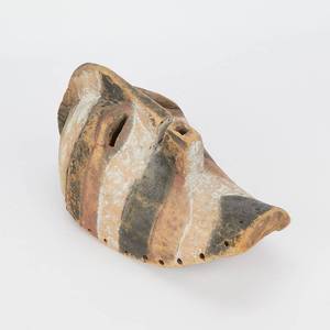 lot 300 image: Republic of Congo Songye Kifwebe Male Mask