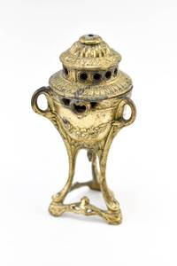 lot 203 image: Miniature French Bronze Incense Burner