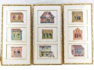 lot 194 image: Set of Three Victor Chin Limited Edition Prints Fixing Memories Series