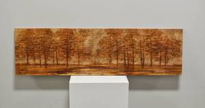 lot 77 image: Original Batik Painting with Trees