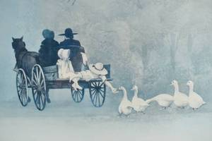 lot 311 image: Steve Polomchak Signed Lithograph Print