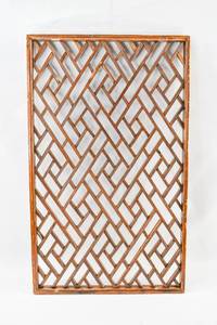 lot 55 image: Chinese Wooden Architectural Screen #2