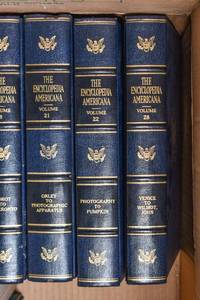 lot 294 image: The Encyclopedia Americana, 30 Volumes
