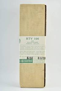 lot 278 image: Unopened General Electric RTV 106 Red Silicone Rubber Adhesive