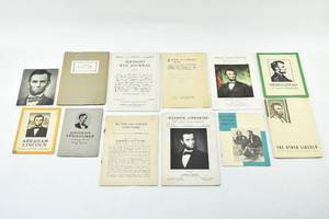 lot 187 image: Assortment of Lincoln Booklets