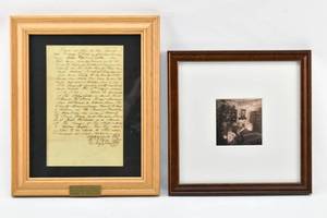 lot 171 image: Bond Between A. Lincoln & William Berry and New Salem Photographs