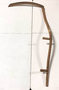 lot 251 image: Large Vintage Farming Scythe