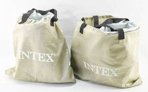 lot 57 image: 2 Twin Size Intex Air Mattresses Model AP619D