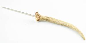 lot 213 image: Antler Handle Letter Opener #2