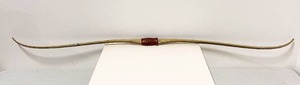 lot 56 image: Vintage Long Wooden Bow Frame with Grip