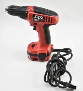 lot 240 image: Vintage Skil Dual Source 12 Volt Drill