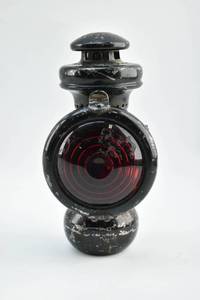 lot 118 image: Vintage Ford Model 560 JNO. W. Brown Tail Light