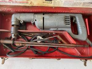 lot 49 image: Milwaukee Heavy Duty Right Angle Drill