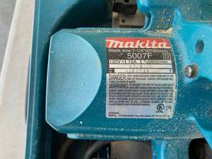 lot 50 image: Makita 7-14 inch Skill Saw
